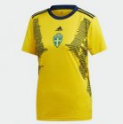 camiseta futbol Suecia primera equipacion 2020 mujer